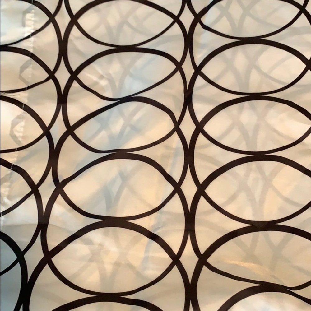 Nylon shower curtain